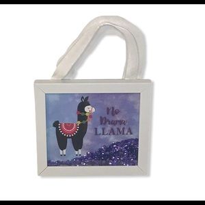 No Drama Llama Framed Picture FINAL PRICE